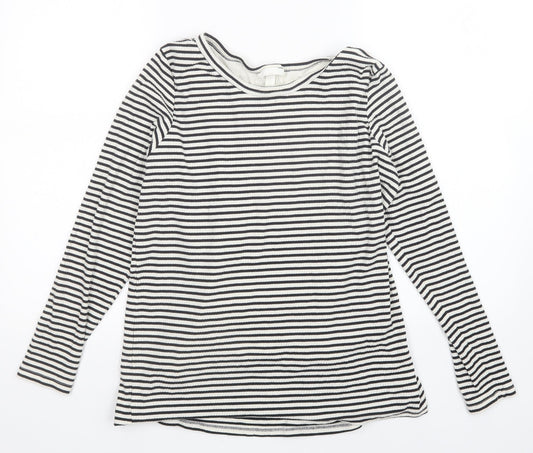 H&M Womens Multicoloured Striped  Pullover Jumper Size XL