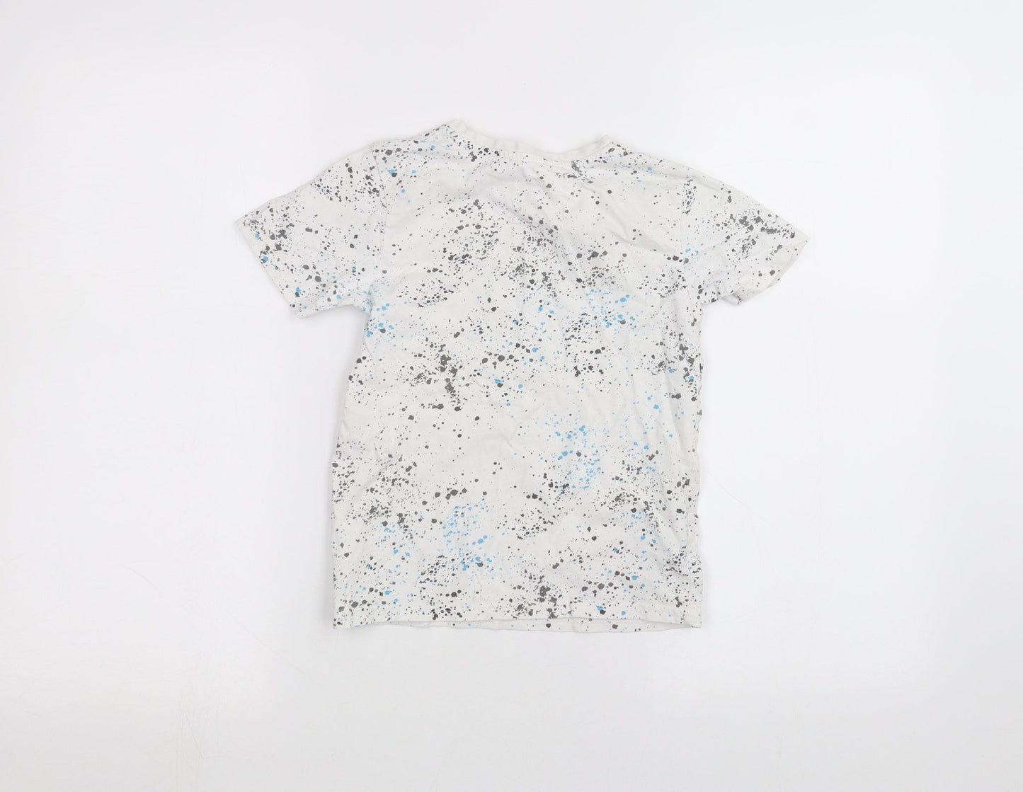 Primark Boys White   Basic T-Shirt Size 5-6 Years