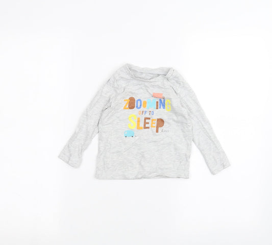 George Baby Grey   Basic T-Shirt Size 18-24 Months