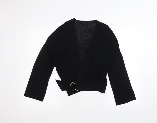 Preworn Womens Black   Cardigan Jumper Size M