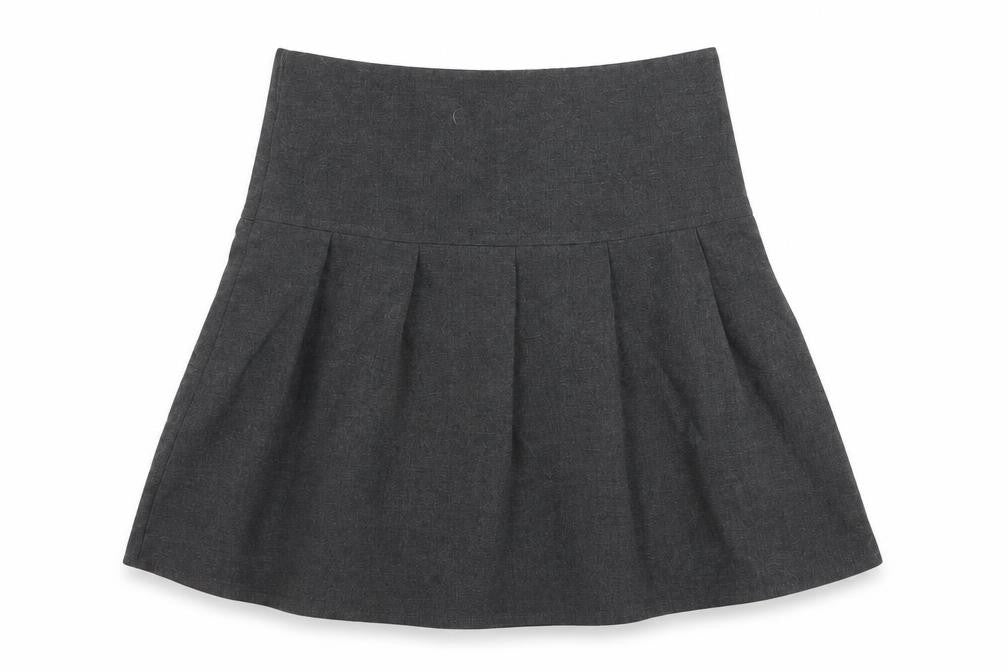 Marks & Spencer Girls Grey   A-Line Skirt Size 8-9 Years