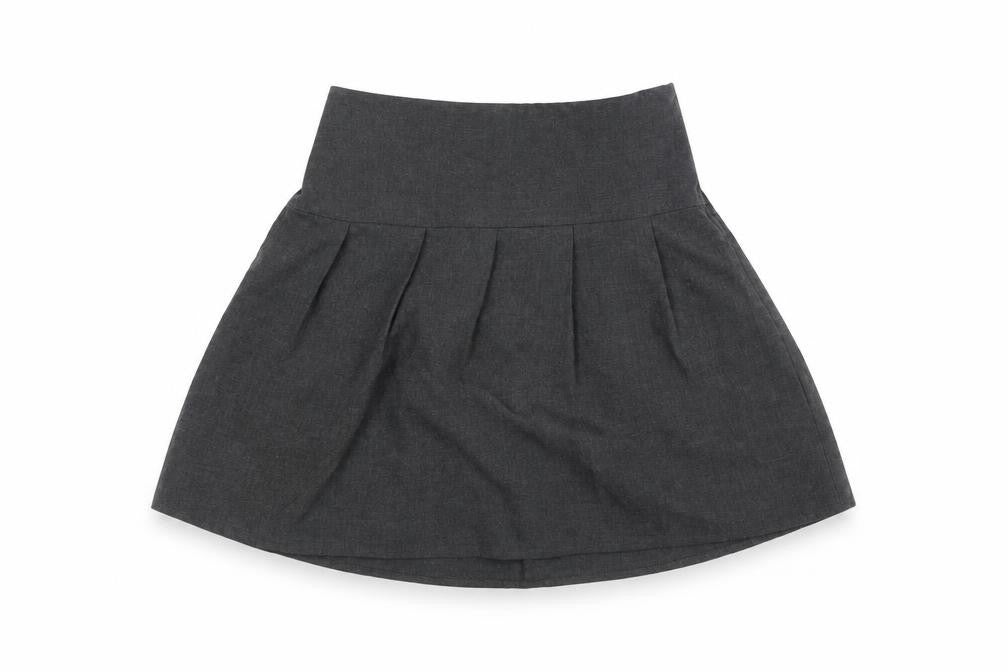 Marks & Spencer Girls Grey   A-Line Skirt Size 8-9 Years