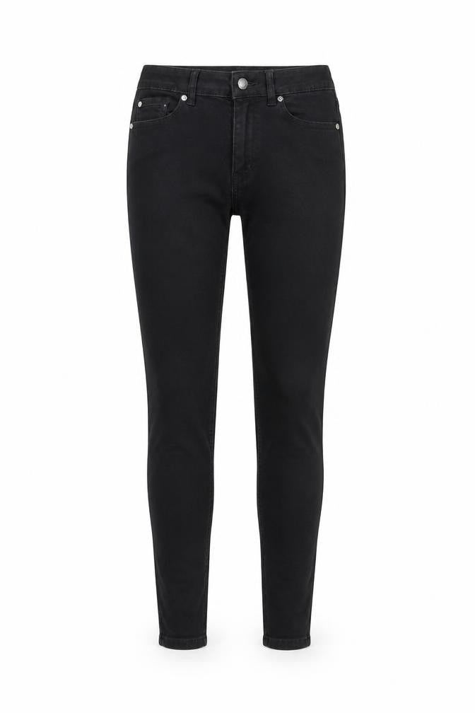 Denim & Co. Womens Black   Skinny Jeans Size 10 L27 in