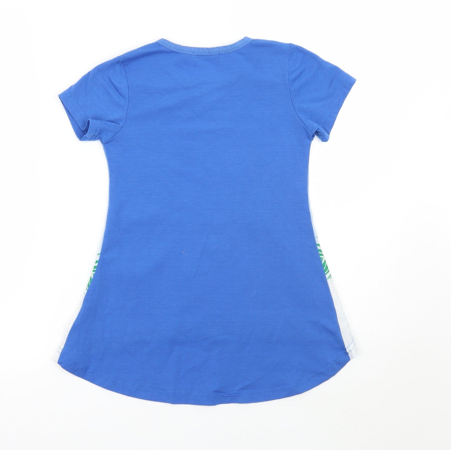 Cest La Vie Girls Blue   Basic T-Shirt Size 8 Years  - Girl