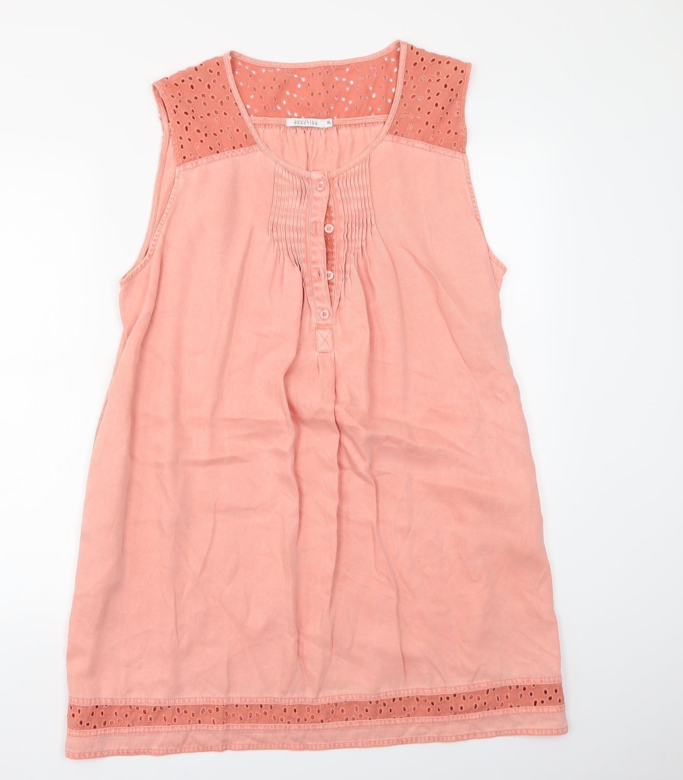 Kenneth Cole Womens Pink   Tunic Tank Size XL