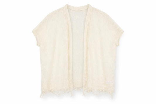 New Look Womens Ivory Floral  Cardigan Jumper Size M