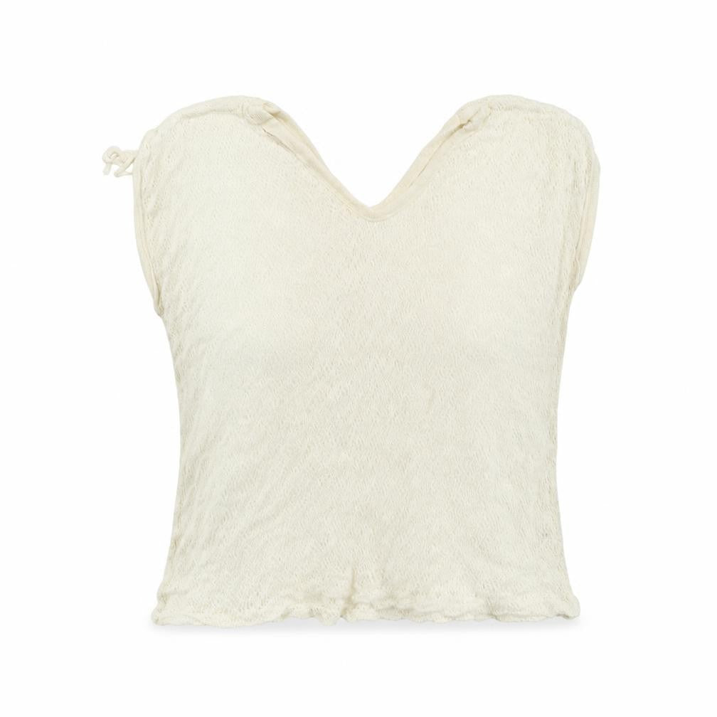 Preworn Womens White   Basic Blouse Size M