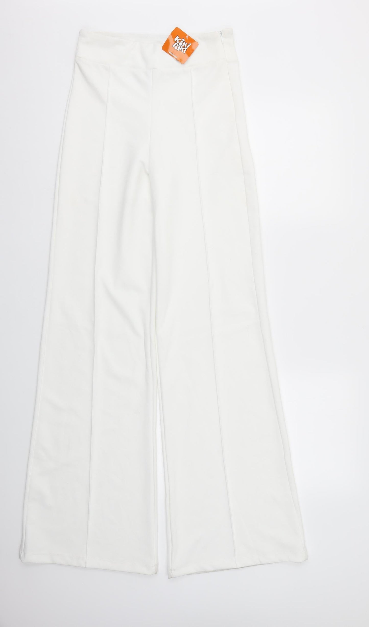 Kiki Riki Womens White   Trousers  Size M L34 in