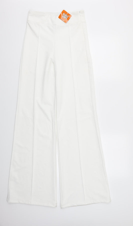 Kiki Riki Womens White   Trousers  Size M L34 in