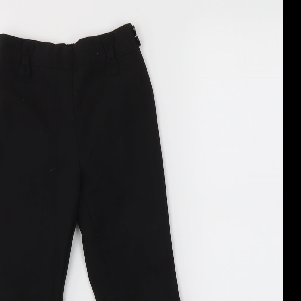 TU Girls Black   Dress Pants Trousers Size 5 Years