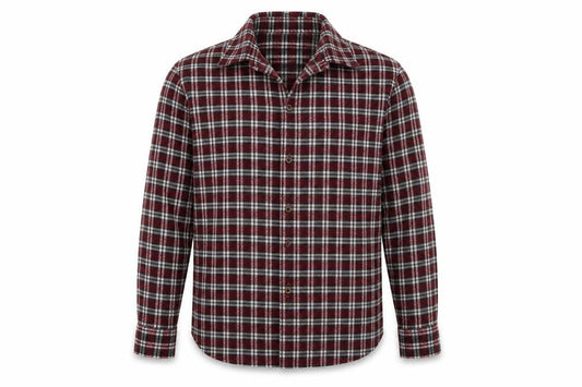 Jachs MFG Mens Red Check   Button-Up Size L