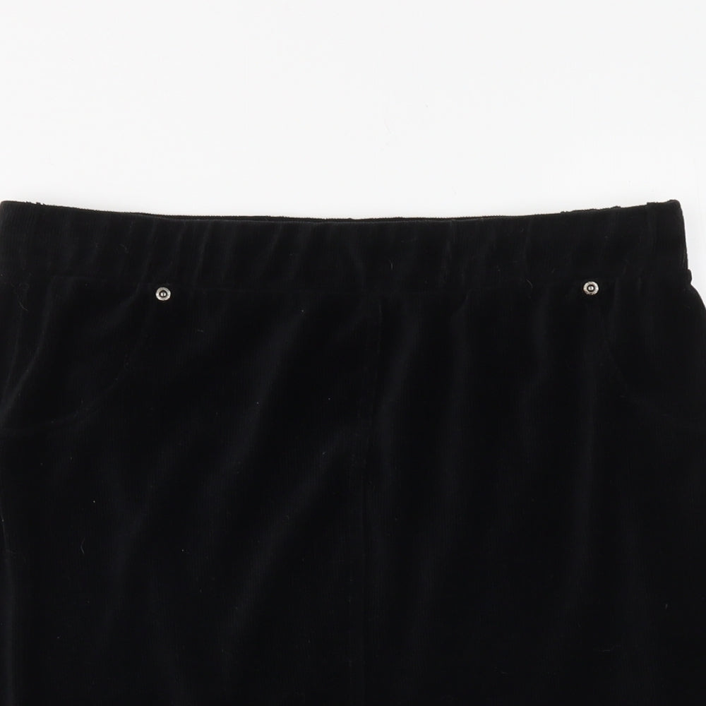 With Love Womens Black   Straight & Pencil Skirt Size L