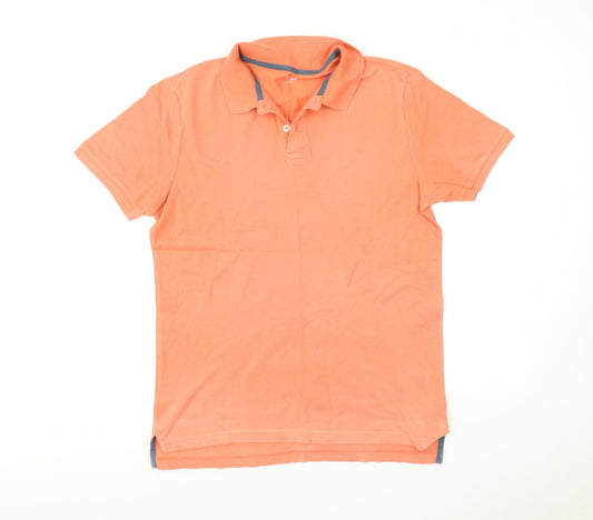 Gap Mens Orange    Polo Size L