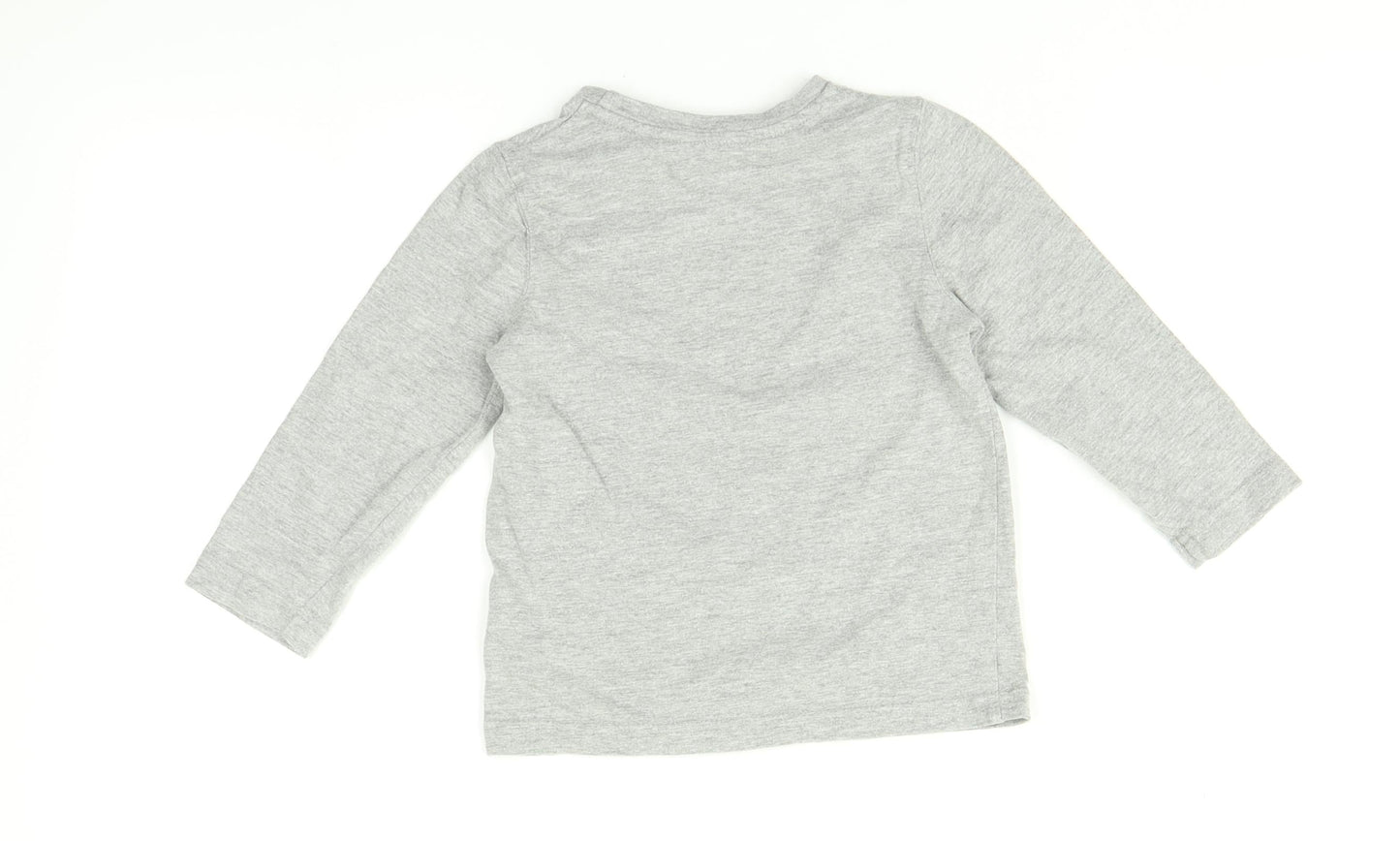 TU  Grey   Basic T-Shirt Size 12-18 Months