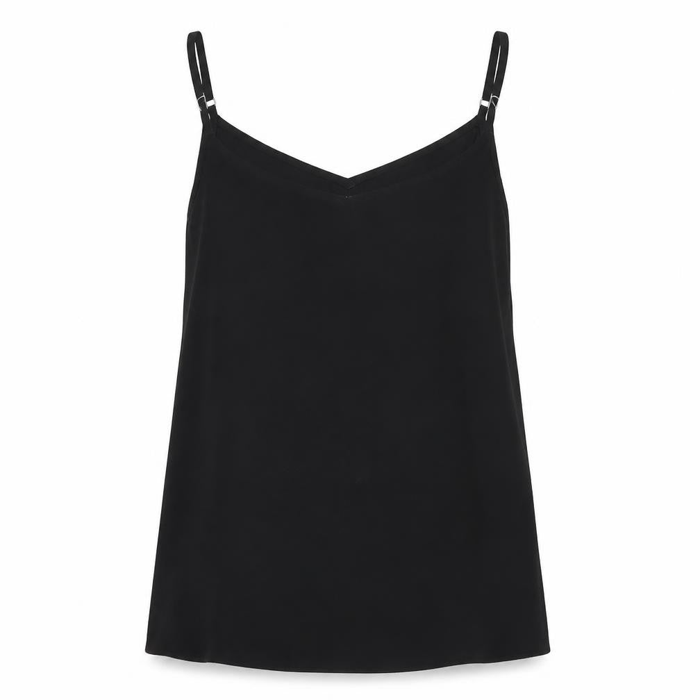Preworn Womens Black   Basic Blouse Size 20
