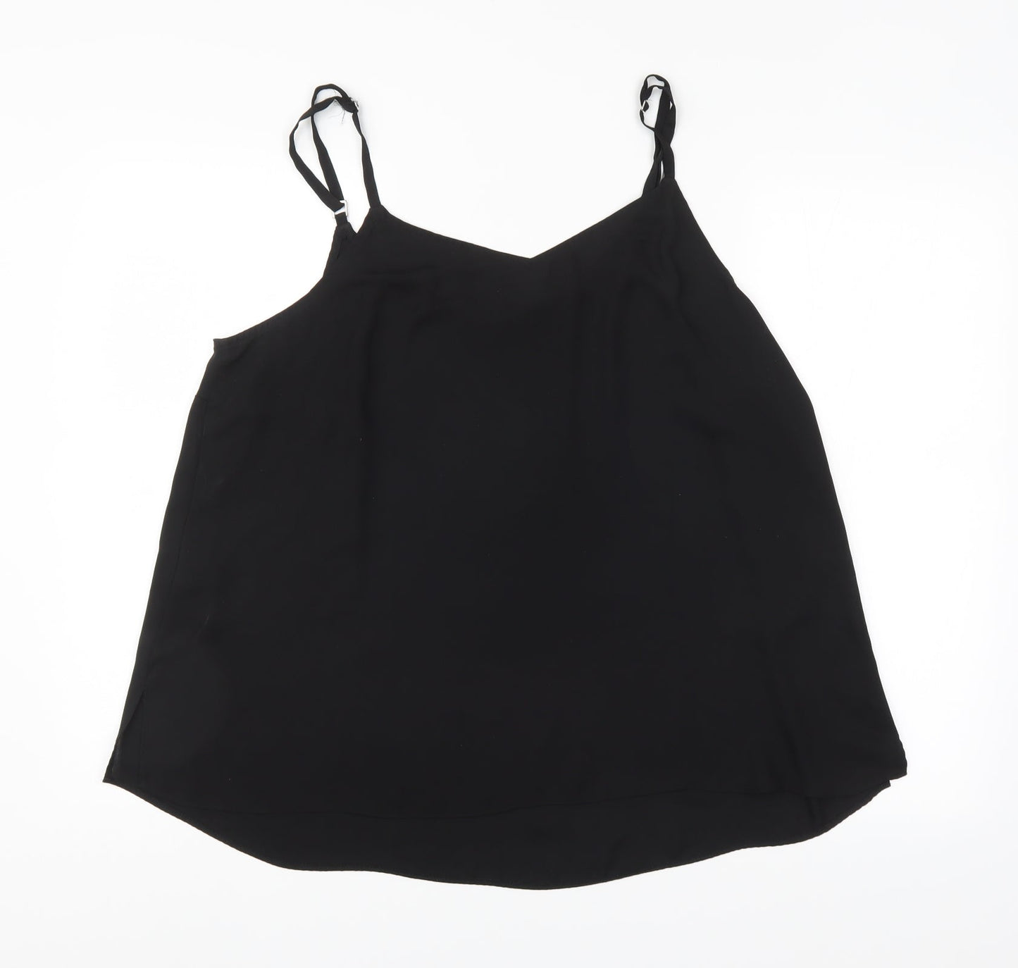 Preworn Womens Black   Basic Blouse Size 20