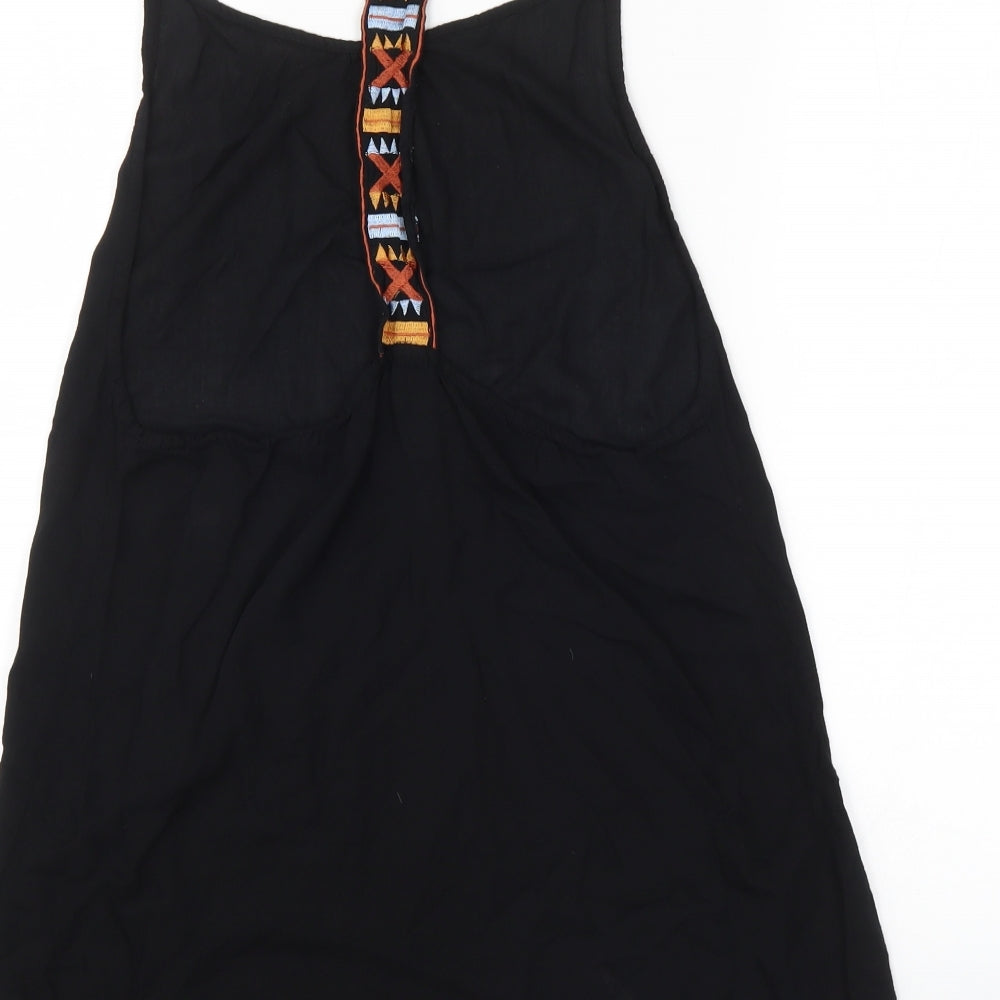 Boohoo Womens Black   Basic Tank Size 8
