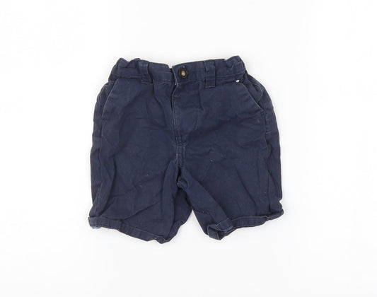 Denim Co. Boys Blue   Chino Shorts Size 3-4 Years