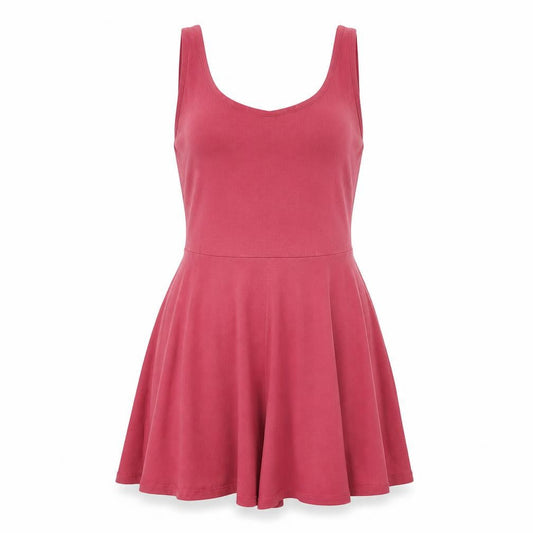 Topshop Womens Red   Fit & Flare  Size 10