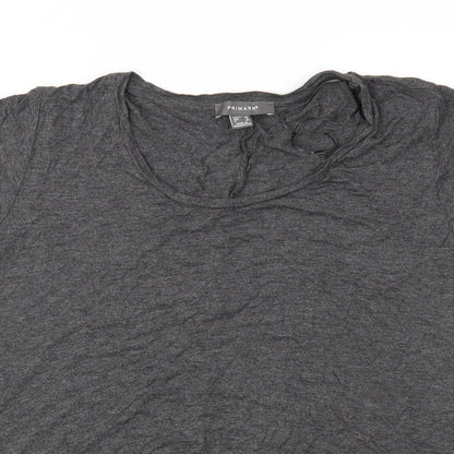 Primark Womens Grey   Basic Blouse Size 10