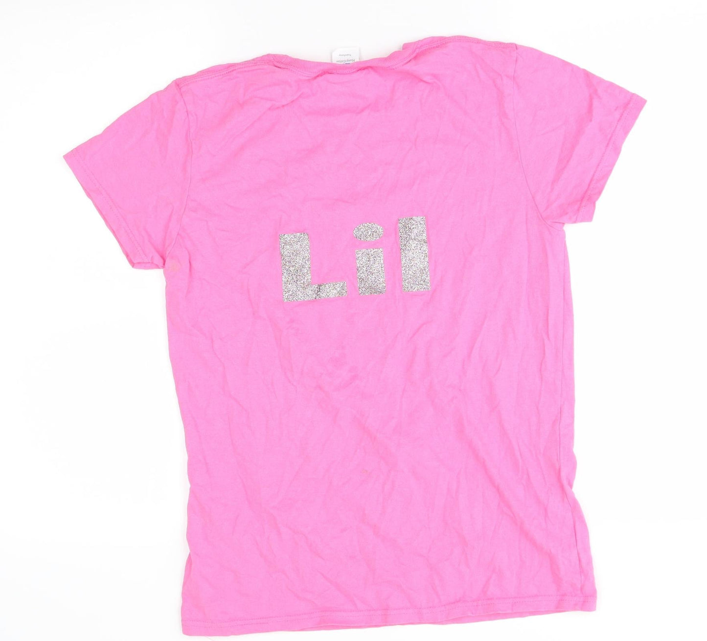 Gildan Womens Pink   Basic T-Shirt Size M
