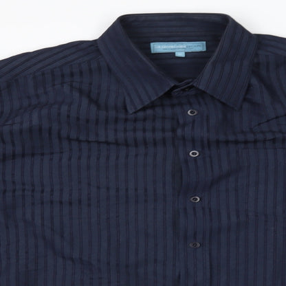 Greenwoods Mens Blue    Button-Up Size XL