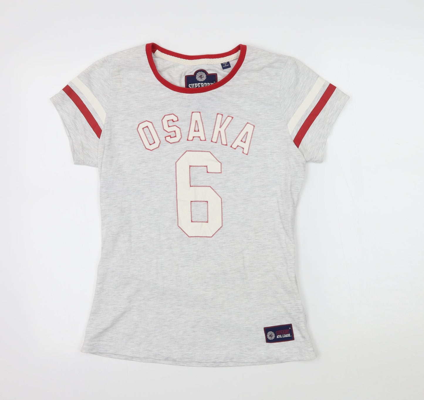 Superdray Womens Grey   Basic T-Shirt Size M  - osaka 6