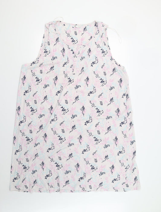 Bonmarché Womens Multicoloured Floral   Nightshirt Size 24