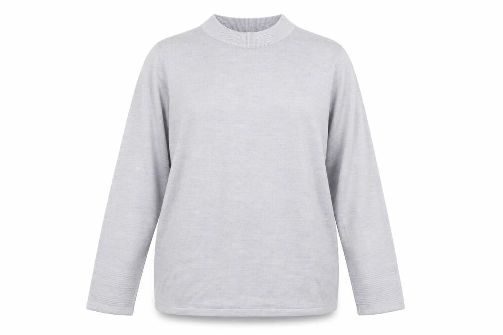 Marks & Spencer Womens Grey  Knit Pullover Jumper Size 18