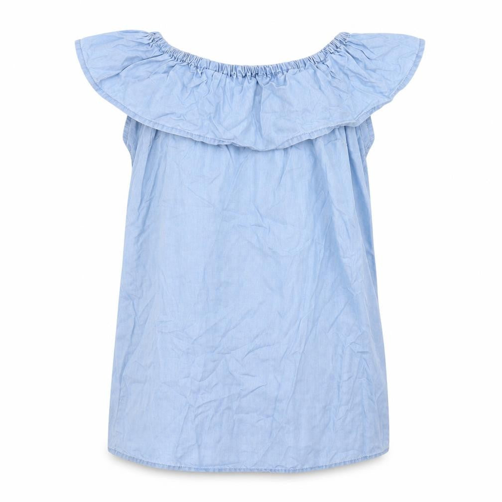 George Womens Blue   Basic Blouse Size 12