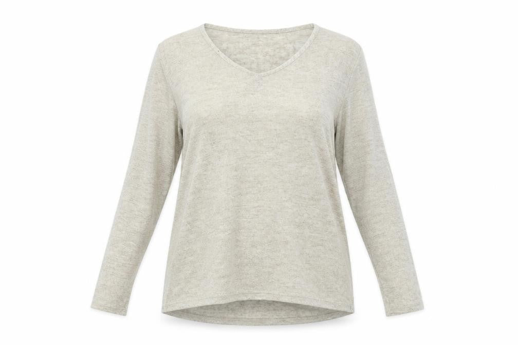 TCO Womens Beige  Knit Pullover Jumper Size 2XL