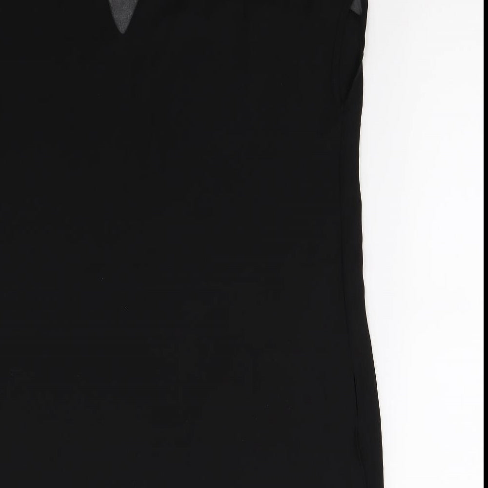 Preworn Womens Black   Basic Blouse Size L