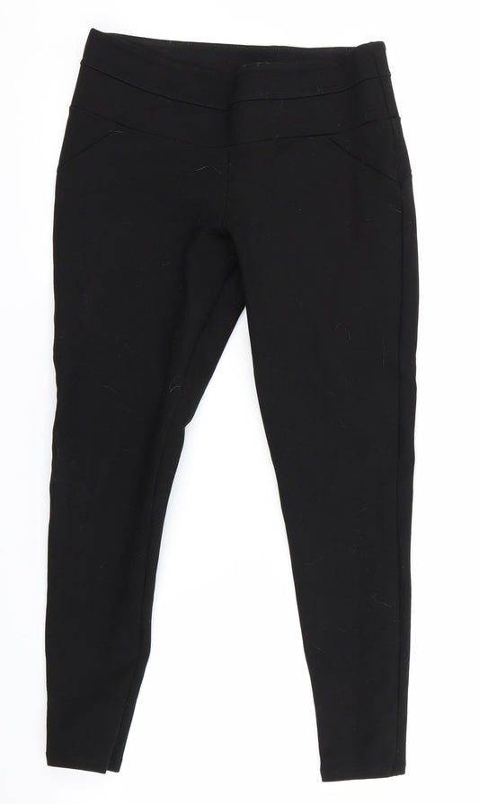 Florence and Fred Womens Black   Jegging Trousers Size 10 L25 in