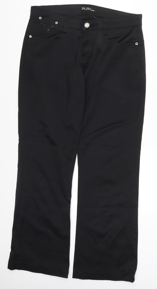 Dolna Womens Black   Trousers  Size 32 in L32 in