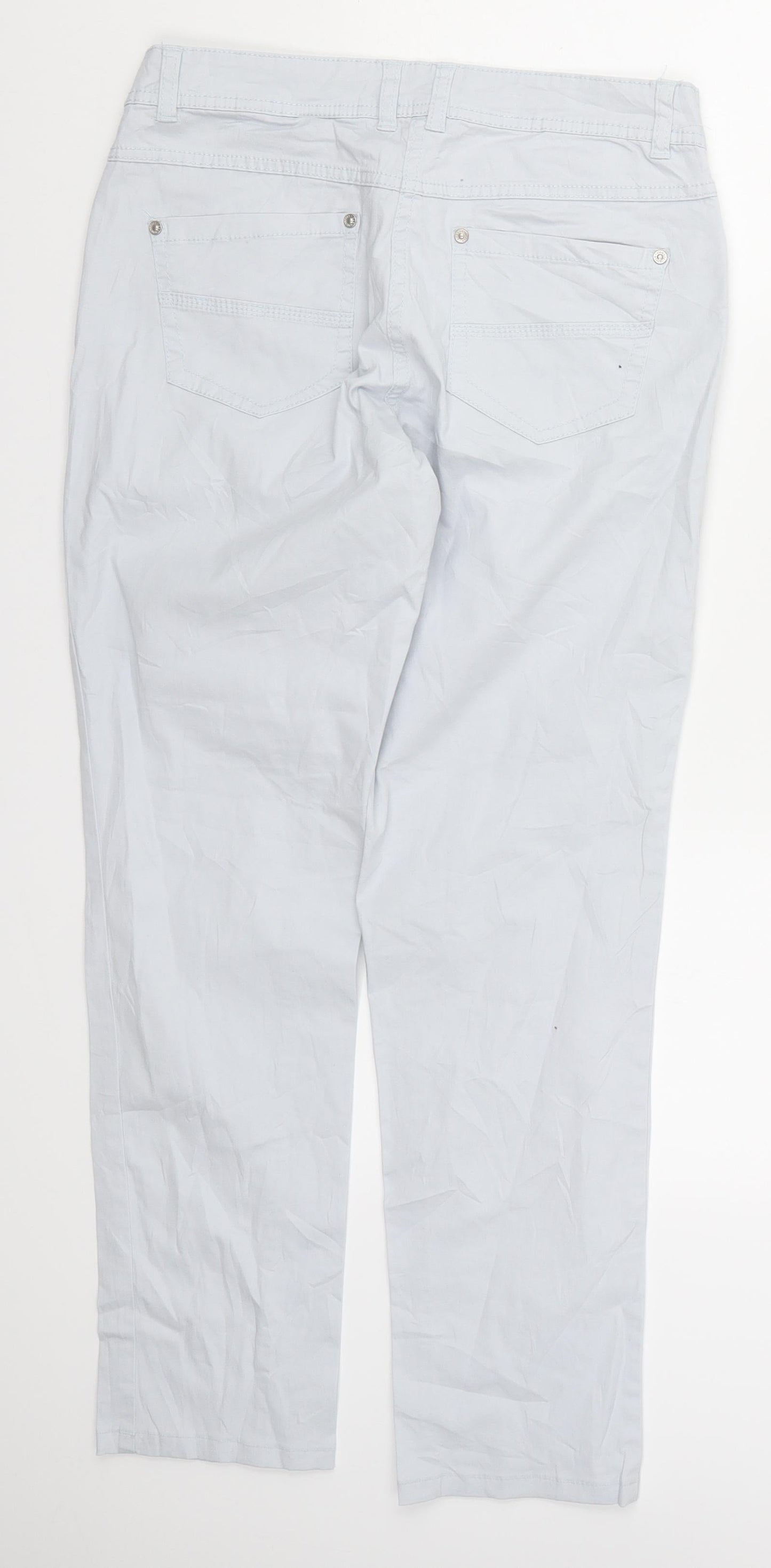Preworn Womens Blue  Denim Skinny Jeans Size 30 in L28 in