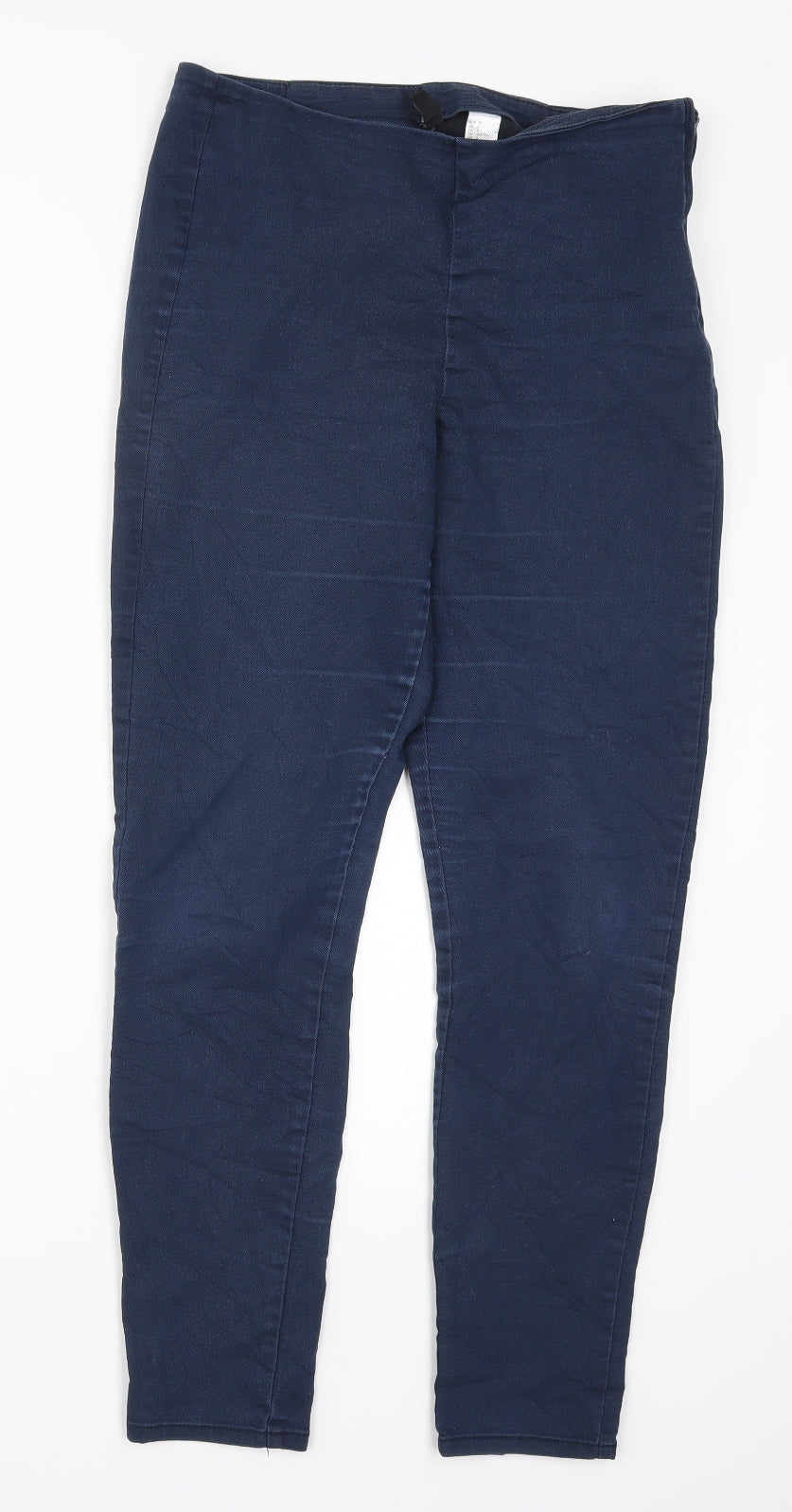 H&M Womens Blue  Denim Jegging Jeans Size 10 L27 in