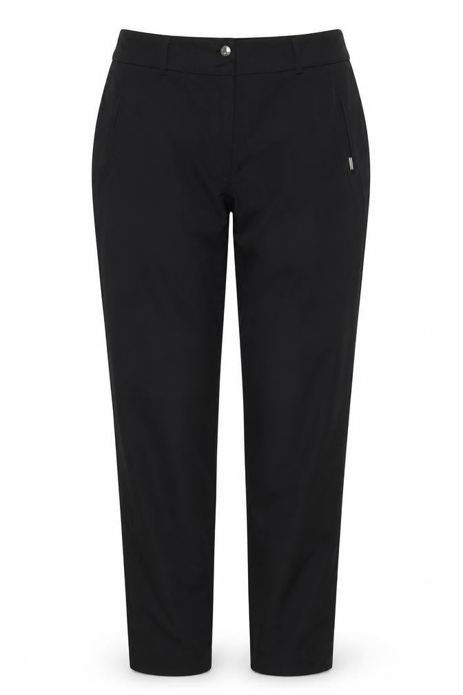 Summer Time Womens Black   Trousers  Size 12 L27.5 in