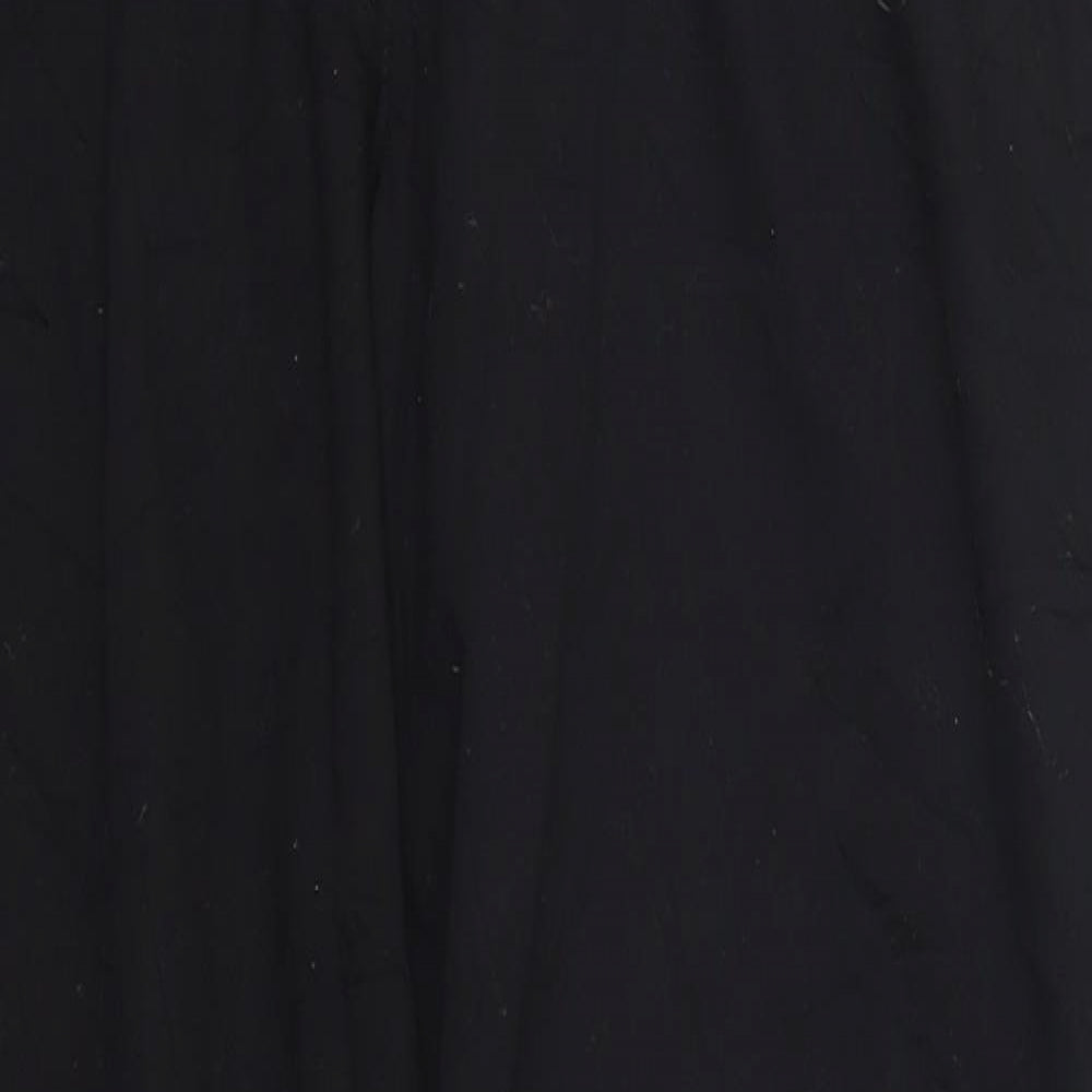 Summer Time Womens Black   Trousers  Size 12 L27.5 in