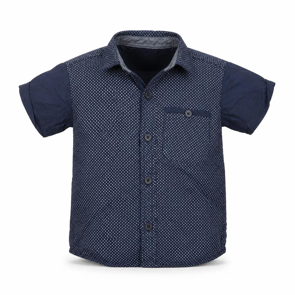 Rebel Boys Blue   Basic Button-Up Size 2-3 Years