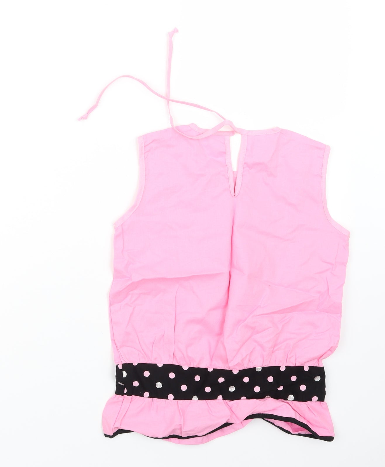 Little Girls Pink   Basic T-Shirt Size 8 Years