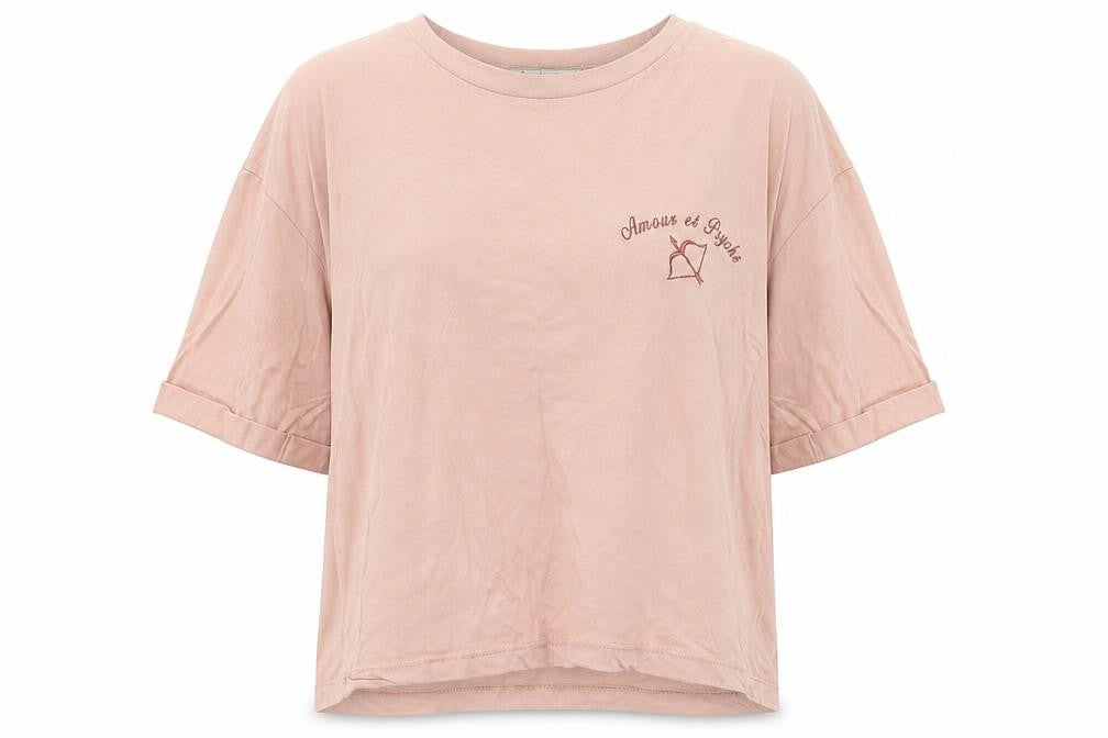 Stradivarius Womens Pink   Basic T-Shirt Size M