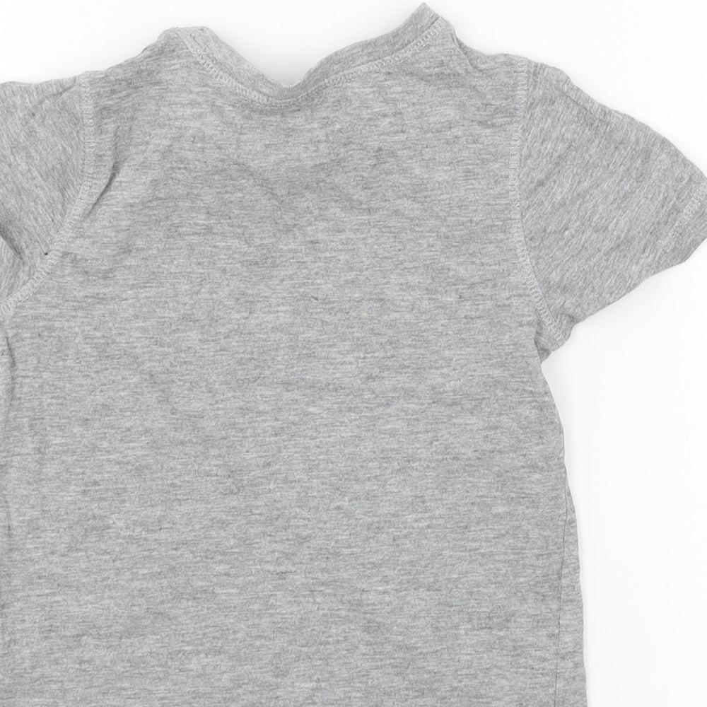 George Boys Grey  Jersey Basic T-Shirt Size 4-5 Years  - Stay Cool dude