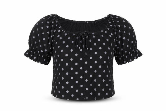 PRETTYLITTLETHING Womens Black Colourblock  Basic T-Shirt Size 10