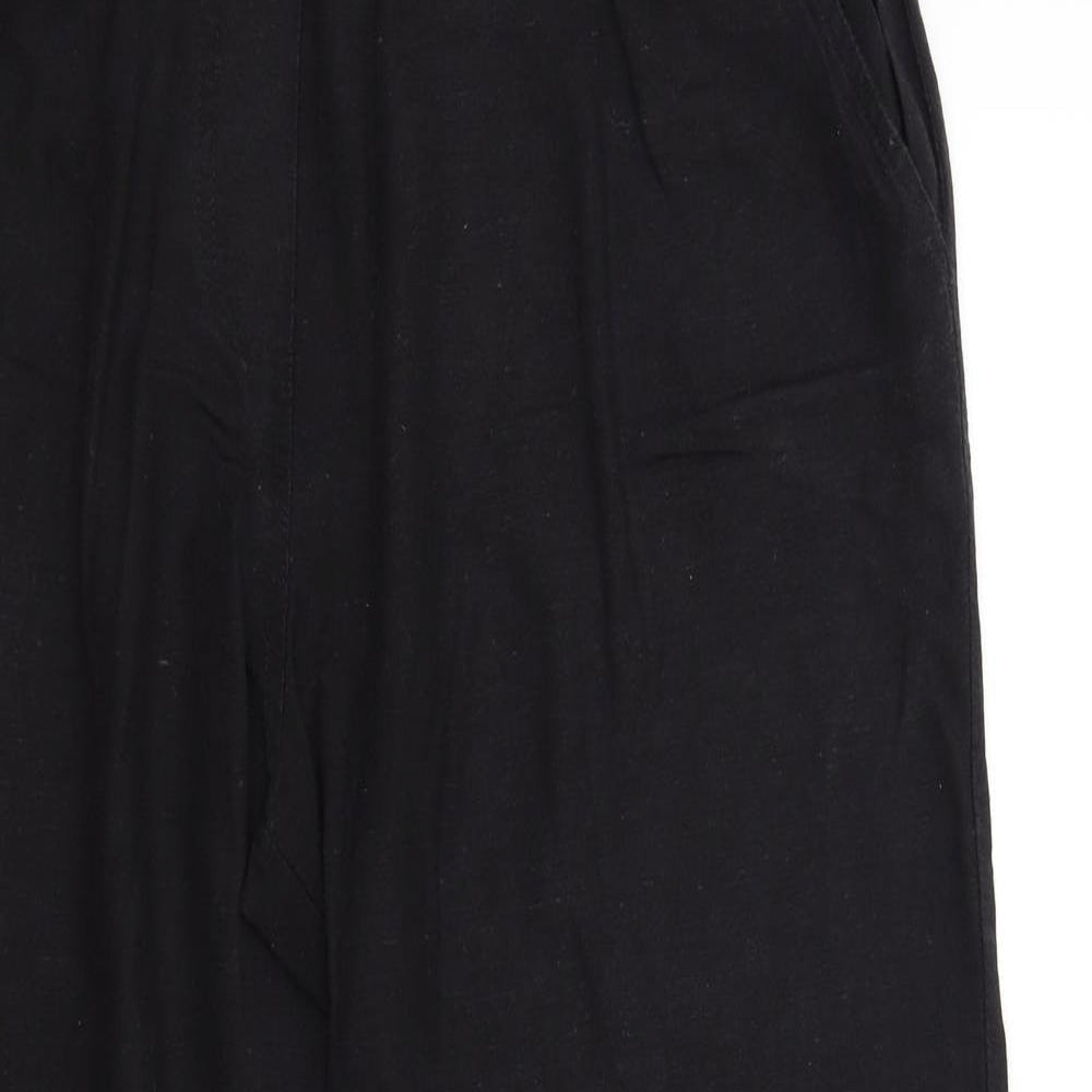 Antology Womens Black   Trousers  Size 14 L27 in