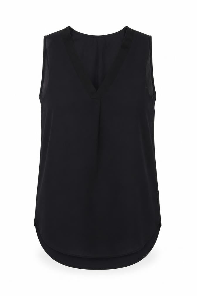 H&M Womens Black   Basic Blouse Size 6