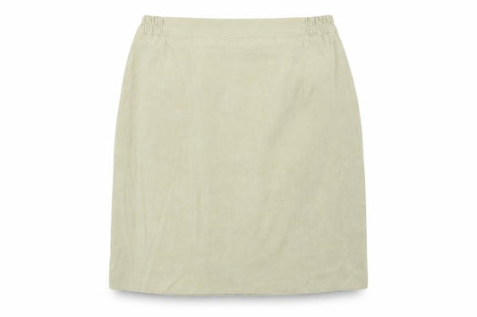 Preworn Womens Beige   A-Line Skirt Size 30 in