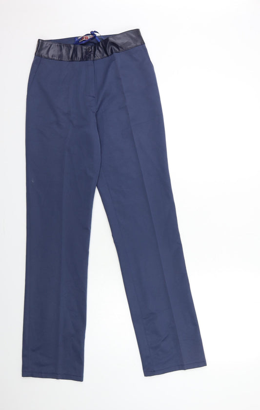BB Womens Blue   Trousers  Size 8 L32 in