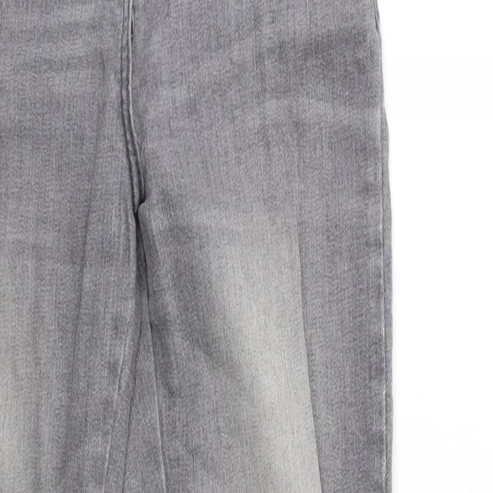 Candy Couture Girls Grey  Denim Skinny Jeans Size 12 Years