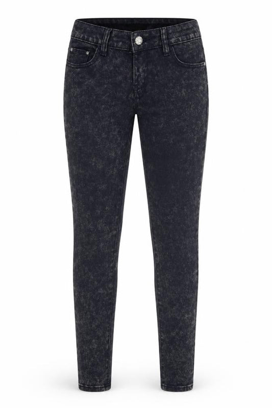 fashionyou Womens Blue  Denim Skinny Jeans Size 12 L32 in