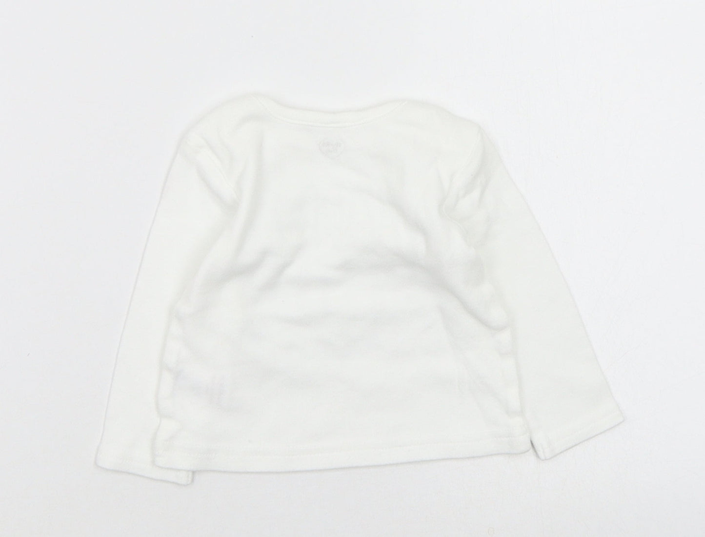 Studio Baby White   Basic T-Shirt Size 0-3 Months